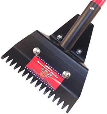 BULLY TOOLS ProShingle 10-Gauge Shingle Remover | Heavy Duty Roofing Tool for Lifting and Removing Roof Shingles | Fiberglass Handle D-Grip Nail Puller and Shingle Removal Tool | 100% Made in USA