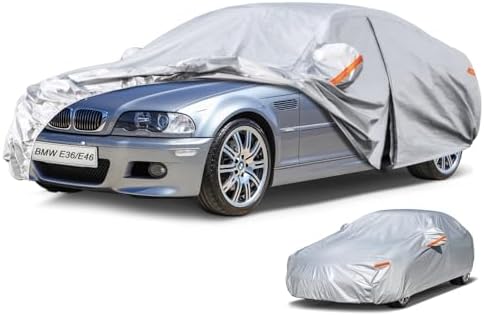 Kayme Sedan Car Cover See Vehicle Size Chart for Accurate Fit, Size A2
