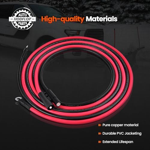 HYD01684 Snow Plow Power Ground Cable Truck Side Replace# 1304740