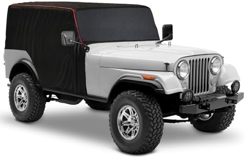 MZS 600D Waterproof Outdoor Cab Cover for CJ7 CJ-7 1976-1986