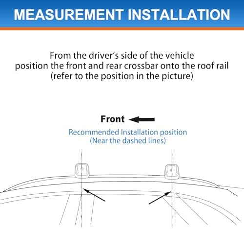 FengYu 330lbs Roof Rack Cross Bars for Mazda CX30 CX-30 2020-2026