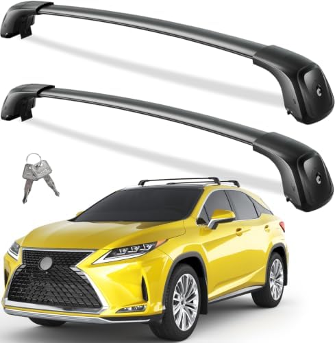 Roof Rack Cross Bars for Lexus RX 2016-2022 RX350 RX350L RX450h RX450hL