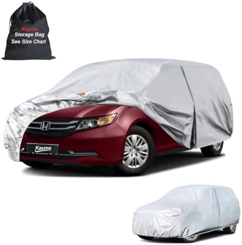 Kayme Minivan Car Cover See Vehicle Size Chart for Accurate Fit, Size H5