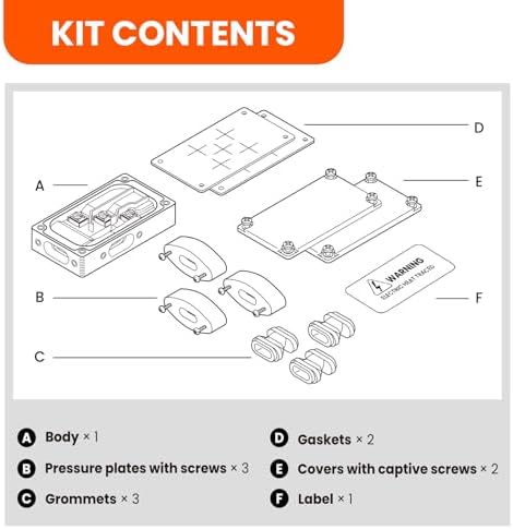 TS-PRO CSA Explosion-Proof Low-Profile Tee & Splice Connection Kit