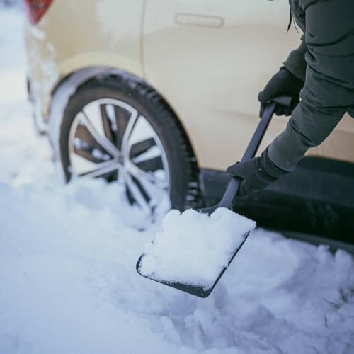 Fiskars Car Snow Shovel, Length: 63 cm, Glass Fibre-Reinforced Plastic