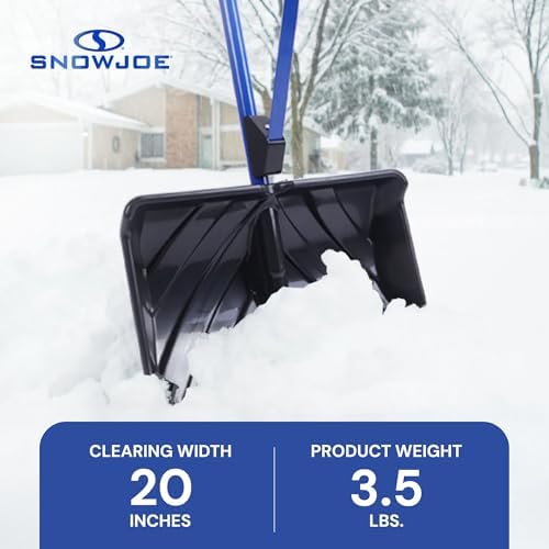 Snow Joe Shovelution Snow Shovel with Spring-Assist Handle, SJ-SHLV20.