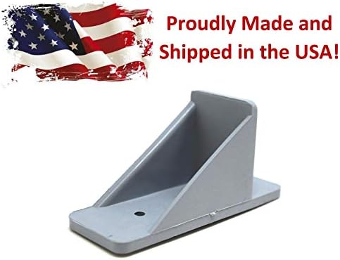 JSP Manufacturing V2-MINI Roof Guard Snow Guard Prevent Sliding Ice Snow Stop Buildup Plastic Multipack-Multicolor (75, Light Grey)