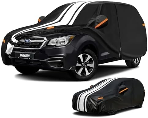 Kayme Heavy Duty Car Cover Custom Fit for Subaru Forester (1997-2026)