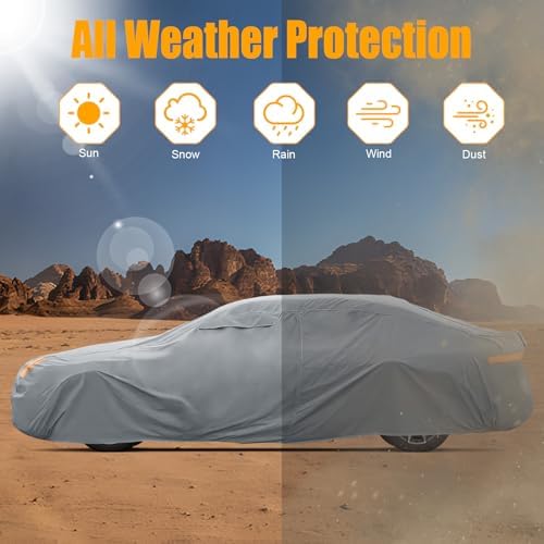 Waterproof Car Cover Compatible with 2008-2025 Chevy Malibu SS/LS/LT
