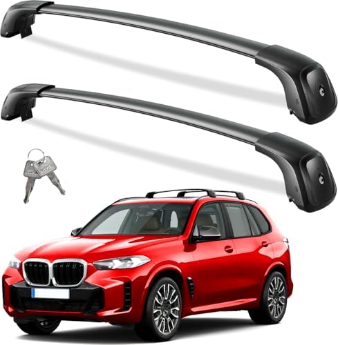 Wonderdriver 330lbs Roof Rack Cross Bars for BMW X5 G05 2019-2026