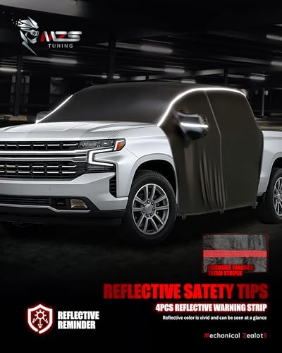 MZS 600D Cab Cover Compatible with Silverado Sierra 1500 Crew Cab 2015-2026