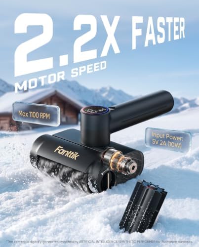 Fanttik Polar G10 Max Ice Scraper, Cordless Winter Car Accessories