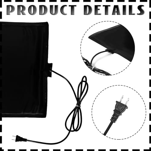 Baquler 1 Piece 24 ft Heated Snow Melting Mat
