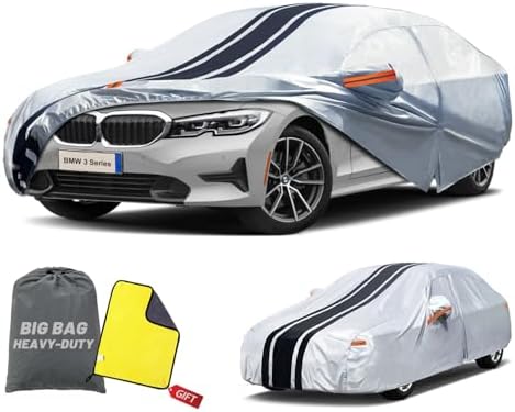 Car Cover Custom Fit for BMW 3 Series 320i 325i 328i 330i 335i (2013-2026)