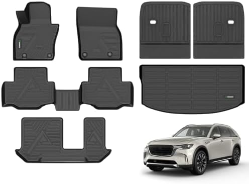 ANBINGO® Floor Mats & Cargo Liner for Mazda CX90 2024 2025 2026