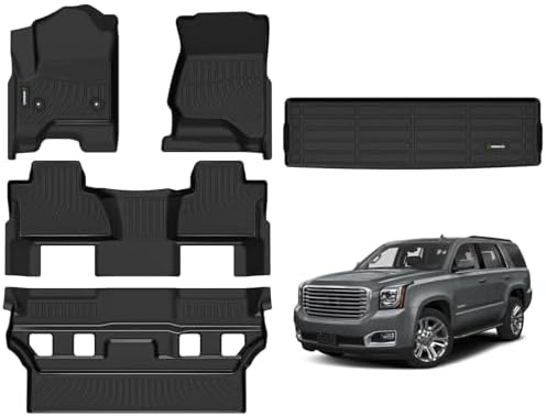 ANBINGO® Floor Mats & Cargo Liner for Tahoe/Yukon 2015-2020(Bucket Seat)