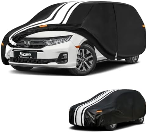Kayme Heavy Duty Car Cover for Honda Odyssey (1999-2026) Waterproof