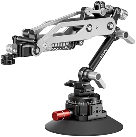 NEEWER Vacuum Suction Cup Car Mount for Action Camera w/Hydraulic Boom Arm