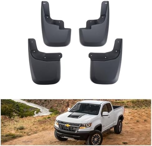 Kiwi Master Mud Flaps for 2015-2022 Chevy Colorado/GMC Canyon w/o Fender
