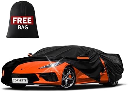 Waterproof Car Cover for Chevrolet Corvette C4 C5 C6 C7 C8 1980-2025 2026