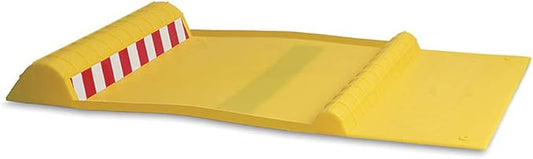 Maxsa 37356-RS Park Right 21" x 11" x 2" Parking Mat, Yellow, Amazon Exclusive