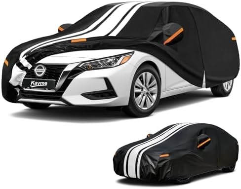 Kayme Nissan Sentra Car Cover Waterproof All Weather for Automobiles
