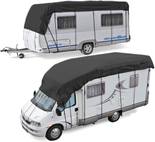 Heavy Duty RV Roof Cover, Waterproof Campers Roof Cover for Class A/B/C