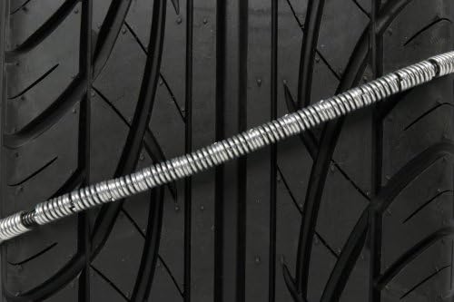 SCC Z-575 Z-Chain Extreme Performance Cable Tire Traction Chain - Set of 2,Silver