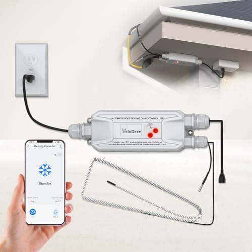 WiFi 110V~120V Smart Roof DeIcing Cable Temperature Controller