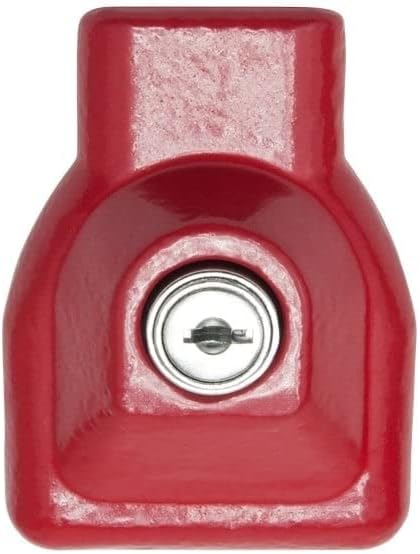 Mytee Products 10 Pack Glad Hand Lock Without Keyed Alike for Air Brake Security, Cast Iron Trailer Emergency Brake Lock for Semi Trucks, Tractor Trailers & Commercial Vehicle Security