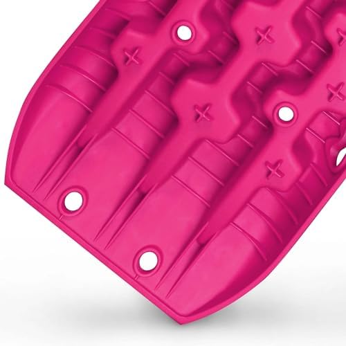 X-BULL New Recovery Traction Tracks Sand Mud Snow Track Tire Ladder 4WD (Barbie Pink, 3gen)