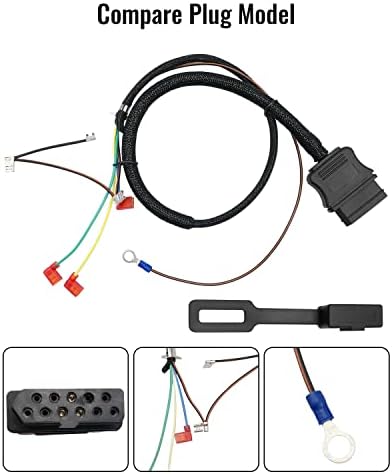 26359 3 Pin Control Wire Harness Fit for Western Fisher, Snow Plow Side