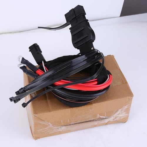 4 Pin Truck Side & Plow Side Battery Cable Wiring Harness 42014 42015 Battery Cable Set Compatible for Western Fisher Snowex V-Blade