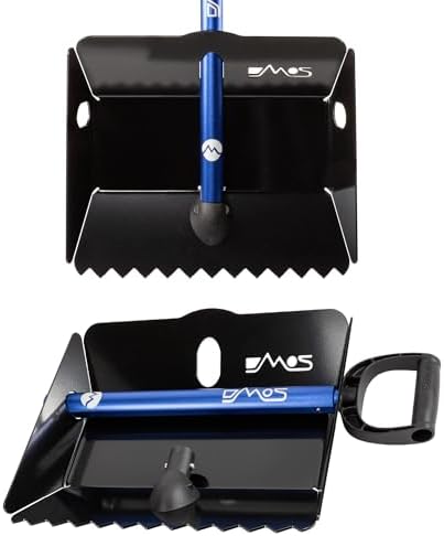 DMOS Stealth Collapsible Snow Shovel - Black/Blue - X-Large
