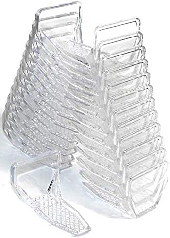 Plastic Snow Guards for Metal Roofing Clear SnoBlox Deuce 25 Pieces