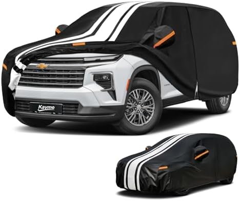 Kayme Heavy Duty Car Cover Custom Fit for Chevrolet Traverse (2008-2026)