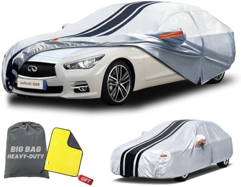 Car Cover Custom Fit for Infiniti Q50 Sedan (2013-2026)