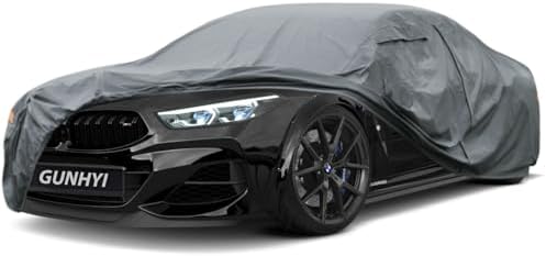 GUNHYI Premium Car Cover Custom Fit BMW 8 Series Coupe Convertible M8 840Ci 840i 850i M850i, 16 Layers Heavy Duty Car Cover Waterproof All Weather with Zipper for Sun Rain Snow Dust Uv Protection