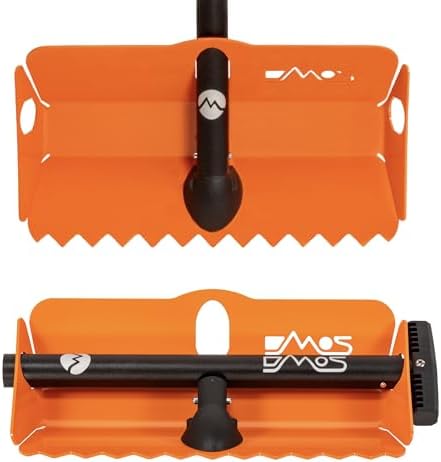 DMOS Stealth Collapsible Snow Shovel - Signal Orange - Regular