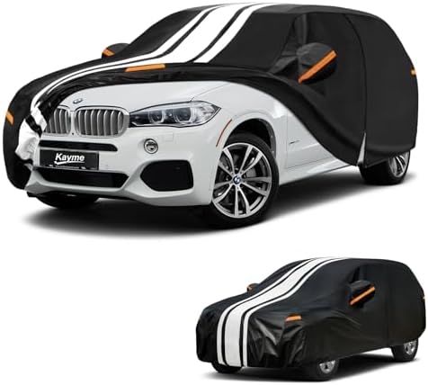 Kayme Heavy Duty Car Cover Custom Fit for BMW X5/X5 M (1999-2026)