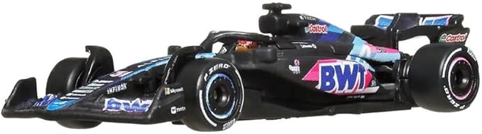 Hot Wheels Formula 1 Car Model F1 BWT ALPINE A524 Esteban Ocon 31 - Die Cast Scale 1:64 - Length 8 cm - JBM09