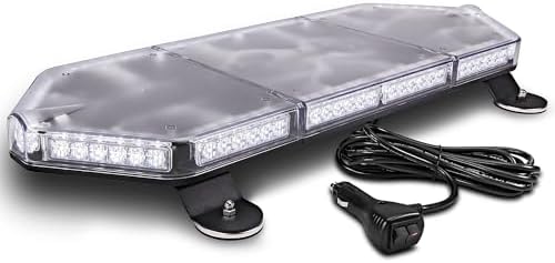 LAMPHUS NanoFlare 26 Inch 80W White LED Strobe Light Bar For Work Trucks