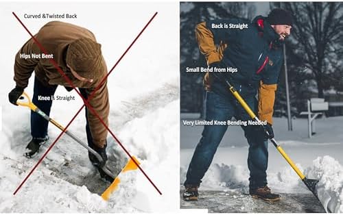 The Snowplow the Original Snow Pusher 30" Wide Model