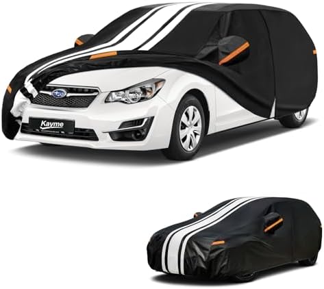 Kayme Heavy Duty Car Cover for Subaru Impreza/WRX (1992-2026) Waterproof