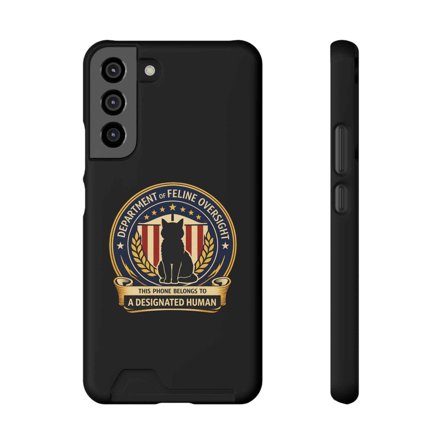 Department of Feline Oversight MagSafe iPhone Case — Designated Human Edition