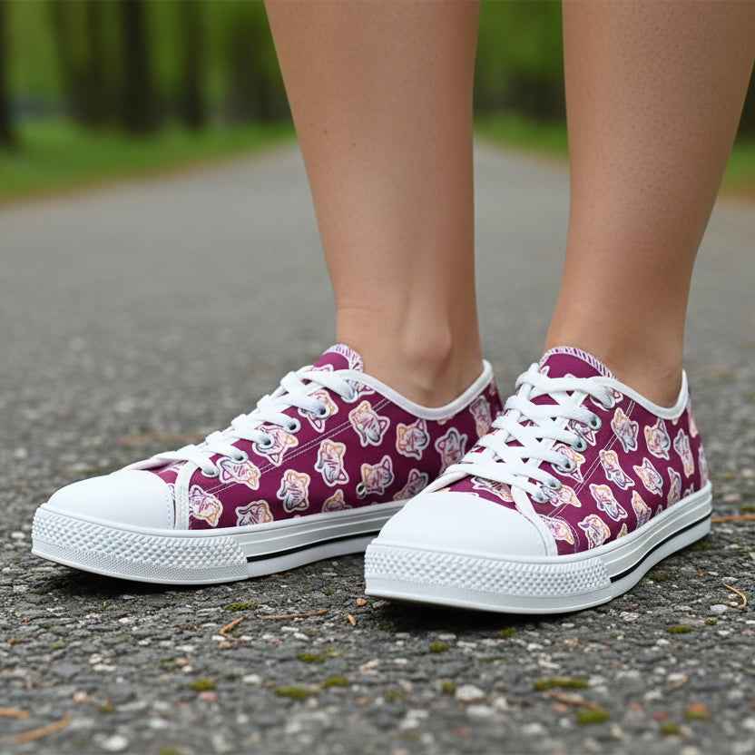 Neurostrong Stride Cat Women's Low-Top Sneakers