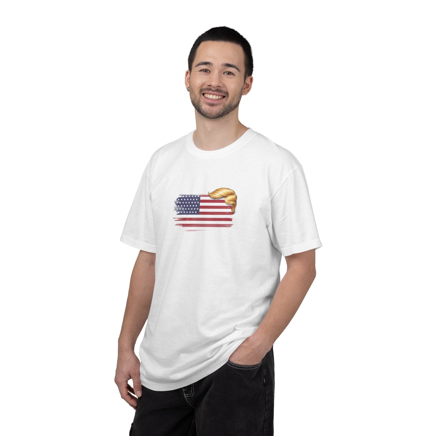 Stars, Stripes & Swoop | Political Parody T-Shirt