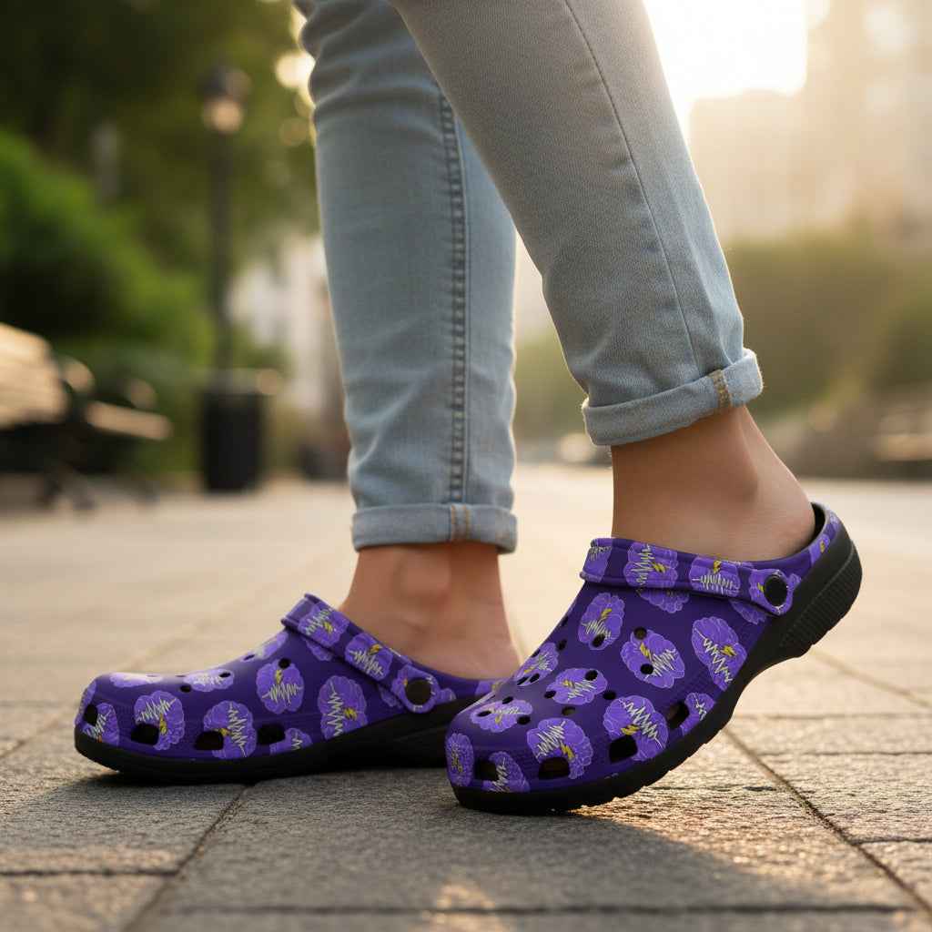 Neurostrong Clogs – Epilepsy Awareness EVA Comfort Shoes