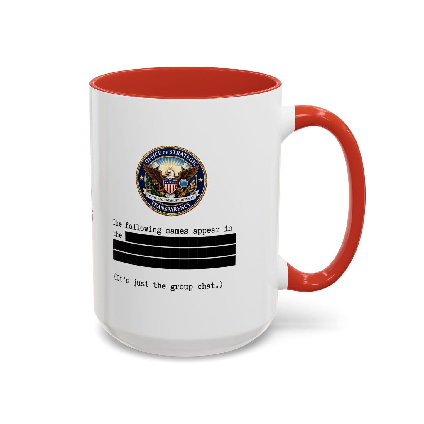 Unsealed Documents Coffee Mug – Redacted Files Political Satire Mug