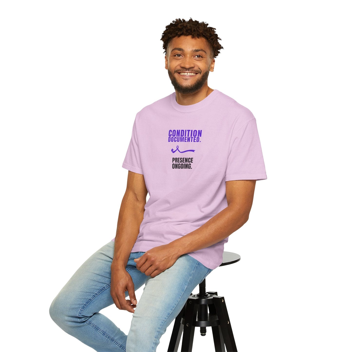 Condition Documented. Presence Ongoing. – Epilepsy Awareness T-Shirt